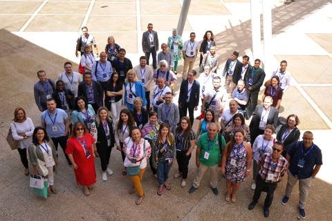 Participantes de la International Staff Week